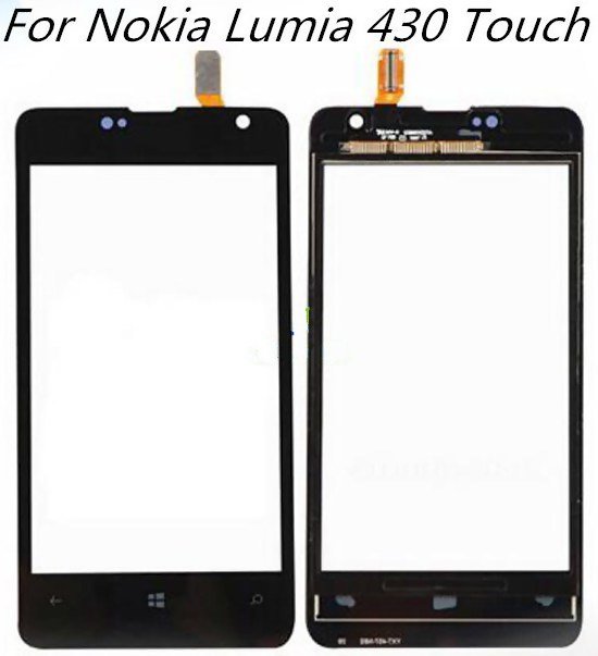 Тачскрин (сенсорный экран) Nokia Lumia 430 (RM-1099), Black - фото