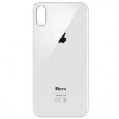 Задняя крышка для Apple iPhone X, белая - фото