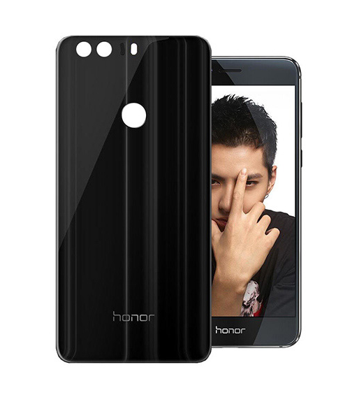 Задняя крышка для Huawei Honor 8 (FRD-AL10), чёрная - фото