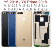 Задняя крышка для Huawei Y6 Prime 2018, синяя - фото