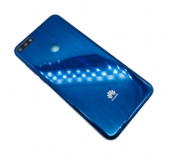 Задняя крышка для Huawei Y7 Prime 2018, синяя - фото