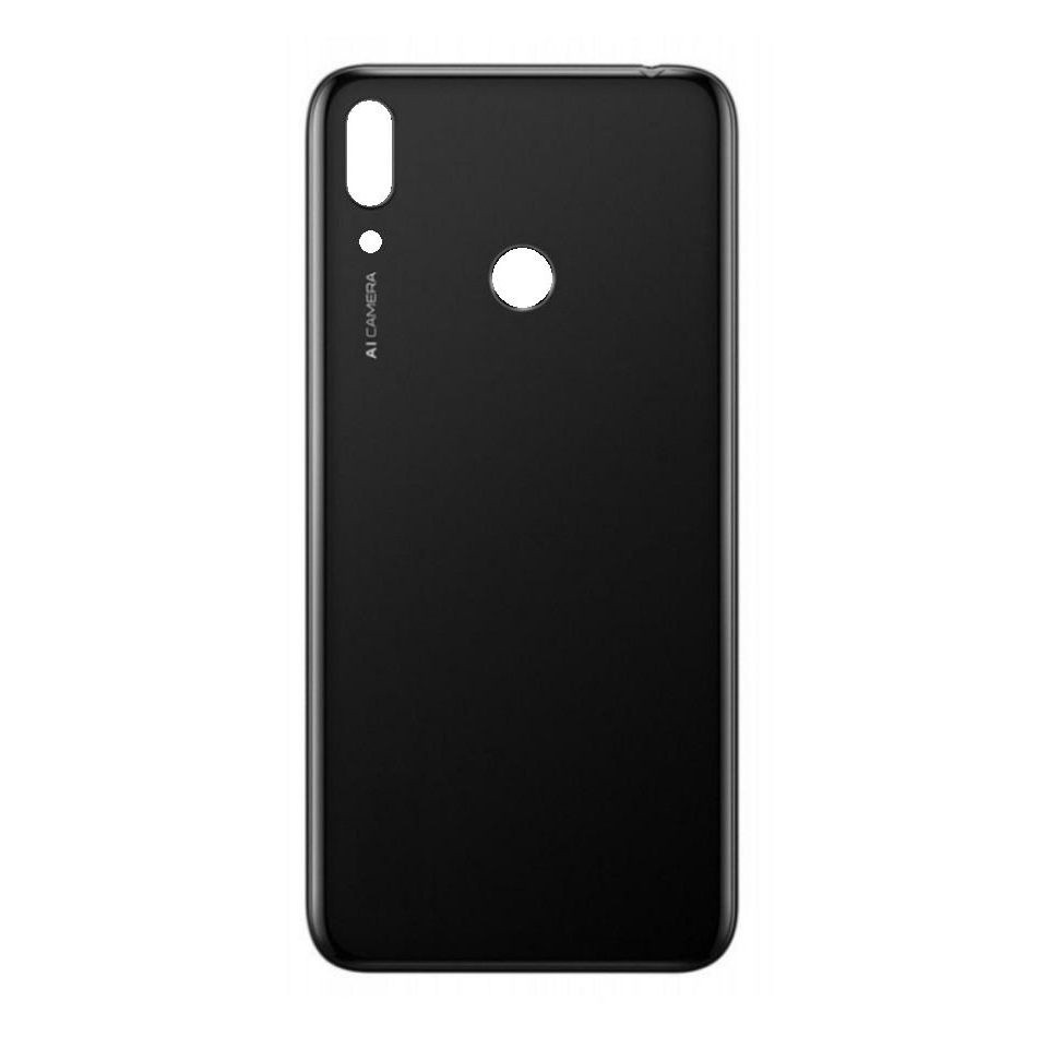 Задняя крышка для Huawei Y7 2019 (DUB-LX1), чёрная - фото