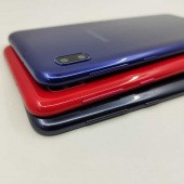 Задняя крышка для Samsung Galaxy A10 (SM-A105), чёрная - фото
