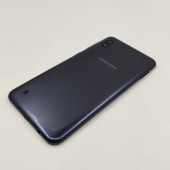 Задняя крышка для Samsung Galaxy A10 (SM-A105), чёрная - фото