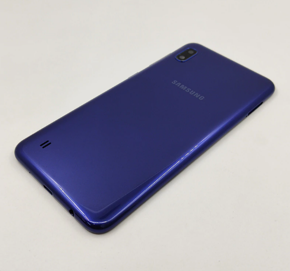 Задняя крышка для Samsung Galaxy A10 (SM-A105), синяя - фото