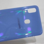 Задняя крышка для Samsung Galaxy A20 (SM-A205), синяя - фото