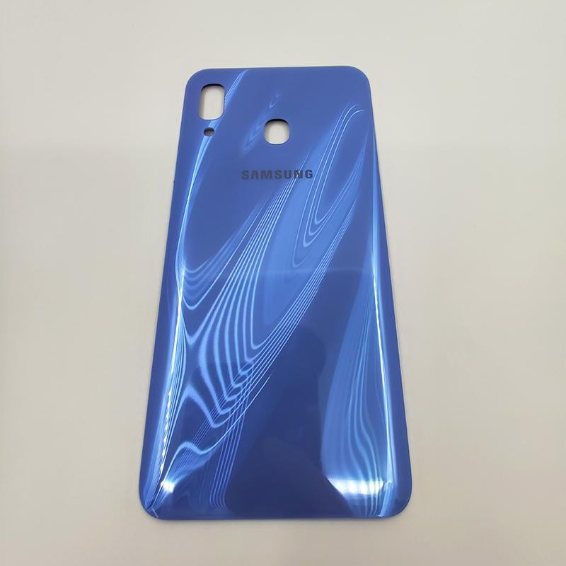 Задняя крышка для Samsung Galaxy A30 (SM-A305), синяя - фото