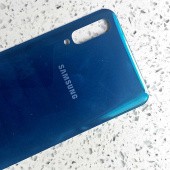 Задняя крышка для Samsung Galaxy A50 (SM-A505), синяя - фото