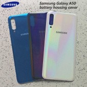 Задняя крышка для Samsung Galaxy A50 (SM-A505), белая - фото
