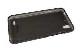 Чехол для Huawei Ascend G630 силикон Jekod с пленкой, черный - фото