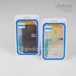 Чехол для Alcatel One Touch Idol X 6040/ 6040D силикон Jekod с пленкой, прозрачный - фото