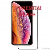 Защитное стекло для Apple iPhone 11 Pro Max (Premium Glass) с полной проклейкой (Full Screen), черное - фото