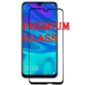 Защитное стекло для Xiaomi Redmi 9A (Premium Glass) с полной проклейкой (Full Screen), черное - фото